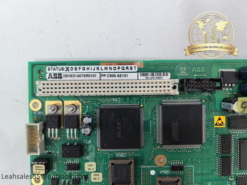 ABB 3BHE014070R0101 INDUSTRIAL CONTROL MODULE