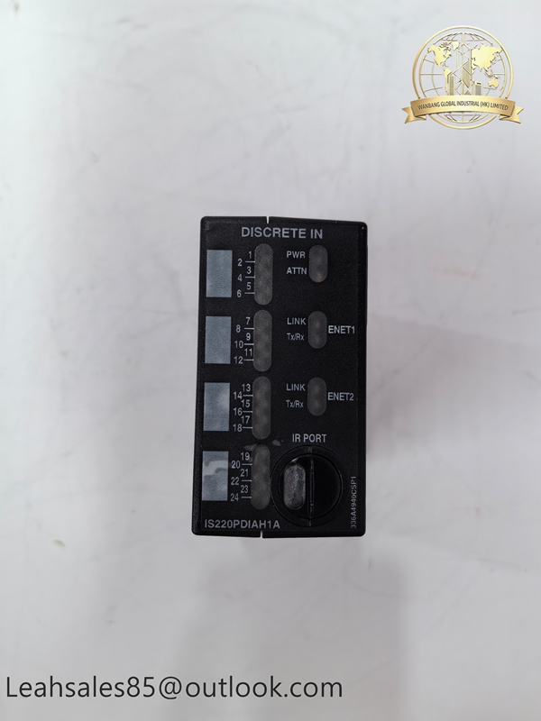 GE IS220PDIAH1A DISCRETE INPUT I/O PACK MODULE