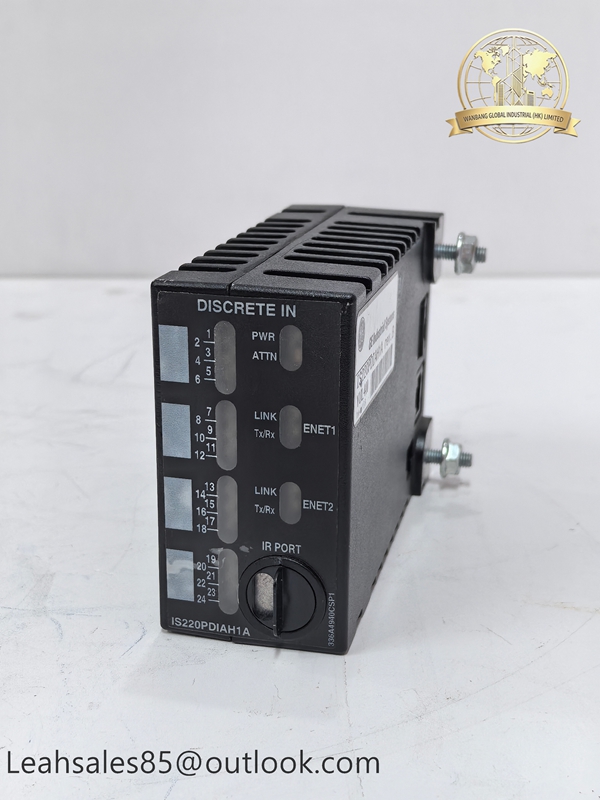 GE IS220PDIAH1A DISCRETE INPUT I/O PACK MODULE